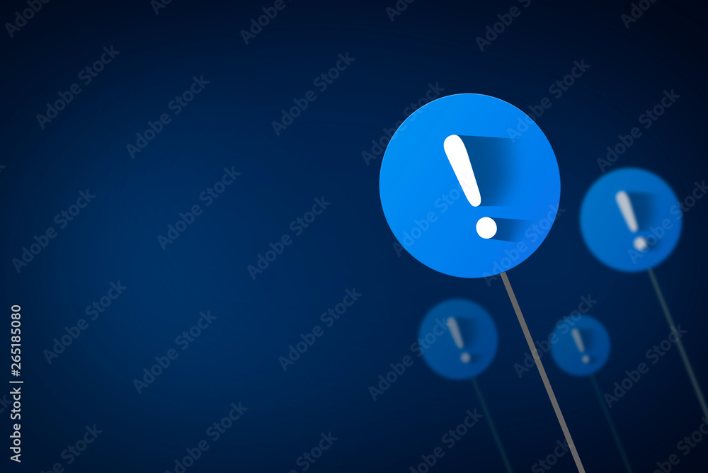 exclamation mark concept exclamation mark concept
