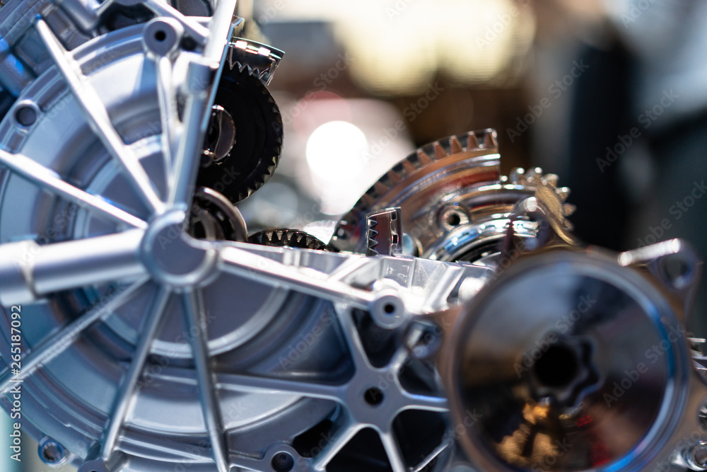 Obraz premium detail of engine