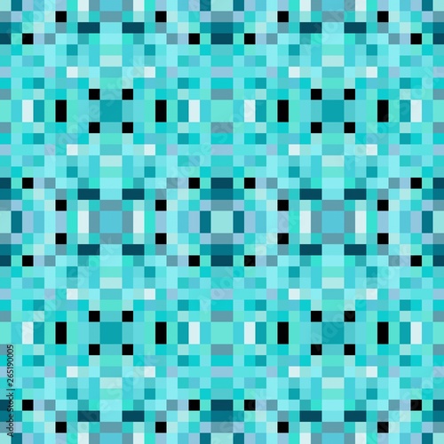 seamless pixel pattern mosaic. abstract background with squares can be used for wallpaper  fabric  textile or clothing design.