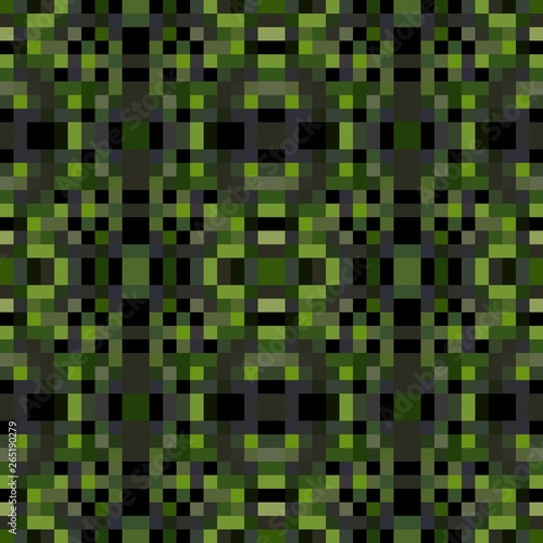 seamless pixel pattern mosaic. abstract background with squares can be used for wallpaper  fabric  textile or clothing design.