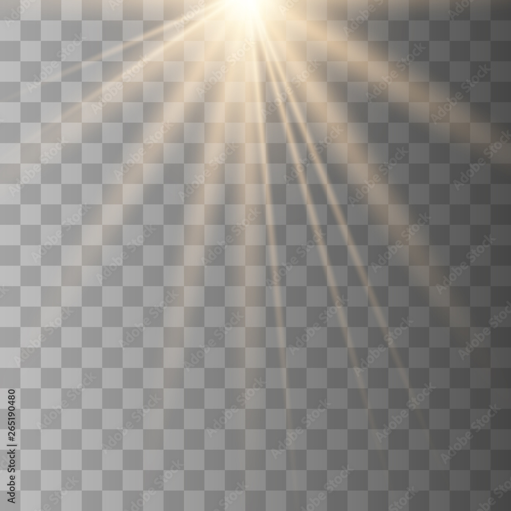 Light decoration effect ray. Light decoration effect ray.