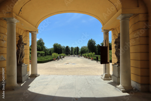Tableau sur toile Reggia di Colorno con Palazzo Ducale in Italia, Colorno Royal Palace in Italy