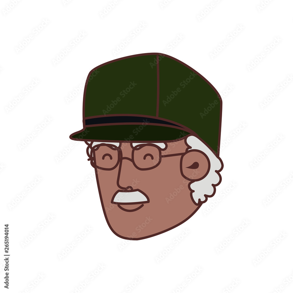 veteran head avatar character veteran head avatar character