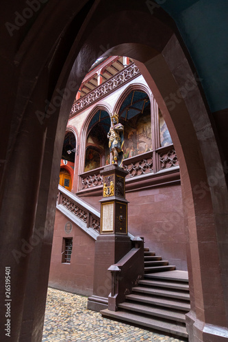 Statue of the Founder of Basel, Switzerland photo