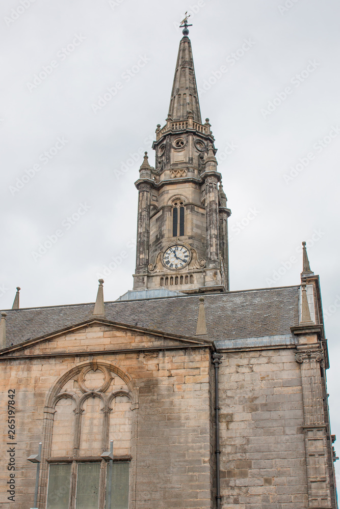Tron Kirk Royal Mile High Street Church Edinburgh Scotland