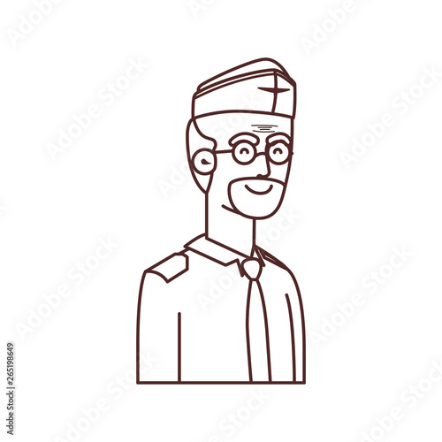 veteran pilot avatar character