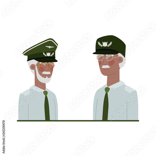 men soldiers of war avatar character