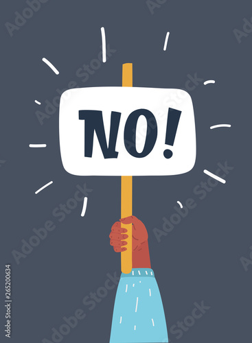 No answer choice man hand holding.