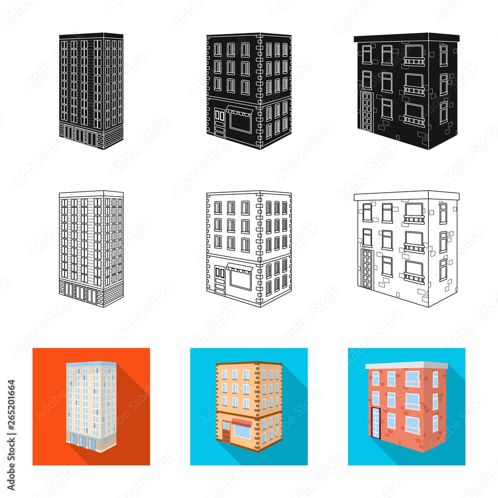 Vector illustration of construction and building symbol. Collection of construction and estate stock vector illustration. Vector illustration of construction and building symbol. Collection of construction and estate stock vector illustration.