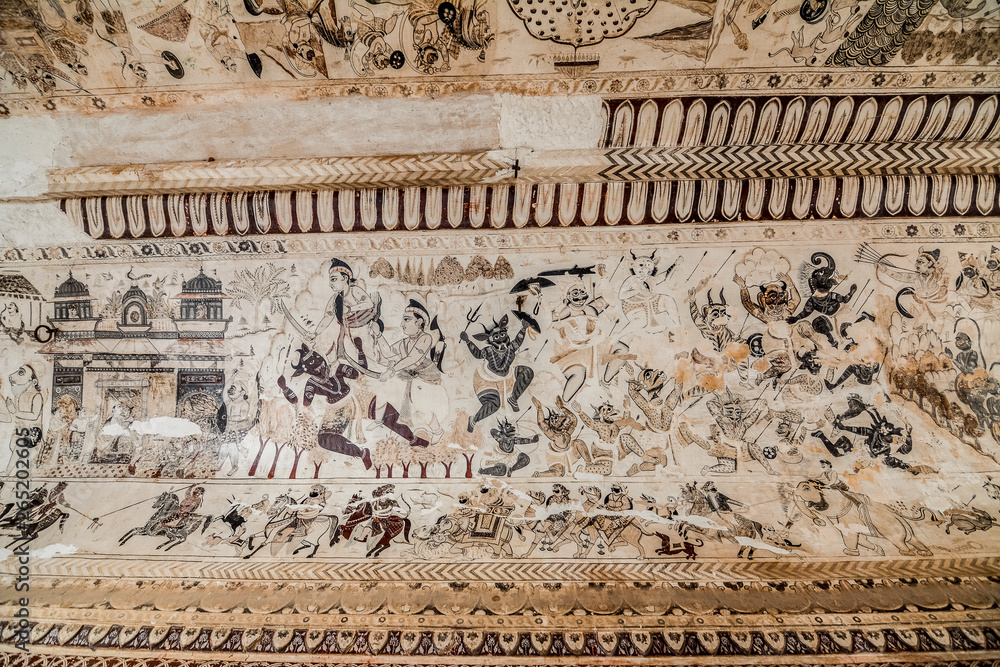 Obraz premium Interior del Templo Lakshmi Narayan