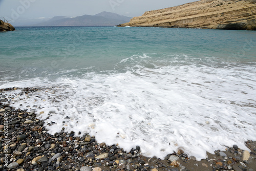 Küste bei Matala, Kreta photo