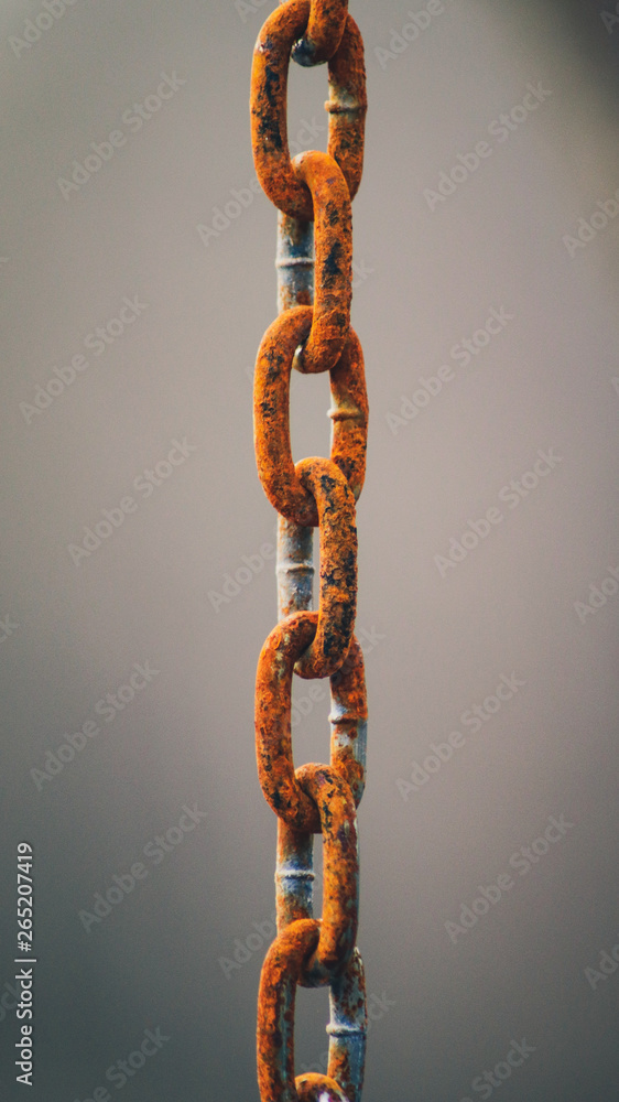 Fototapeta premium Rusty chain