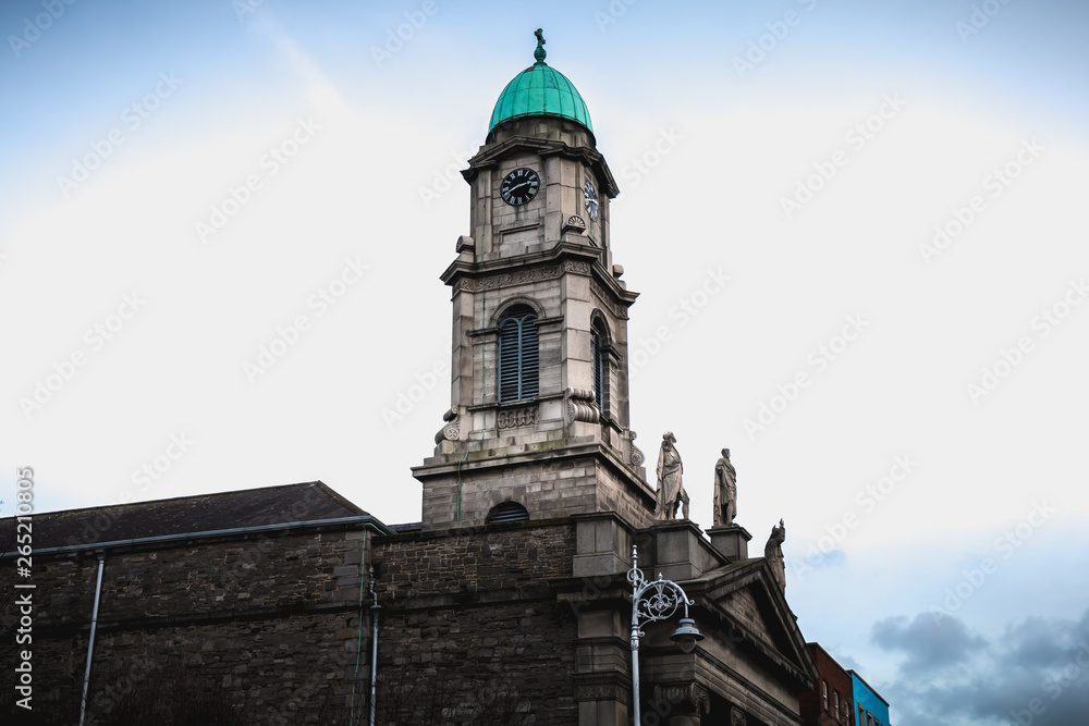 Saint Paul church architecture detail in Dublin, Ireland