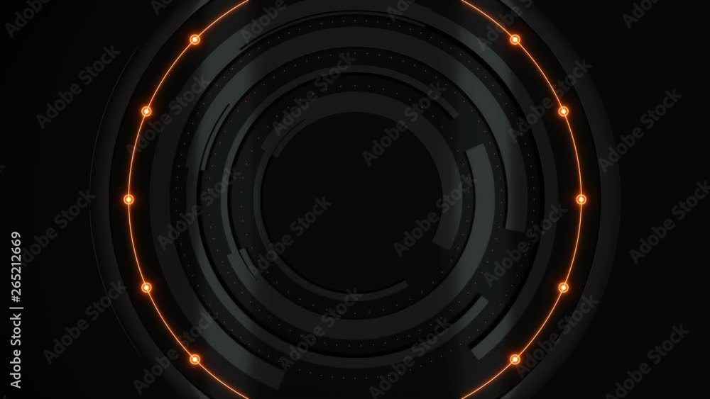 broadcast futuristic circles broadcast futuristic circles