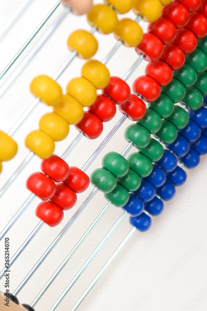 Accounting and finance concept from abacus Accounting and finance concept from abacus