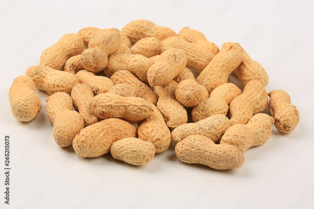 peanuts in shell isolated on white background peanuts in shell isolated on white background