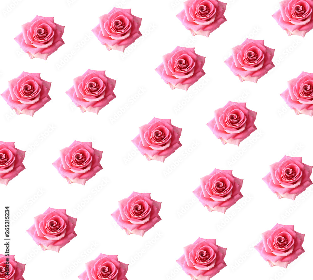 delicate pattern of pink roses in a chebbi style delicate pattern of pink roses in a chebbi style