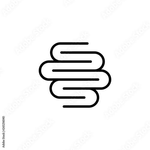 Digestion icon sign