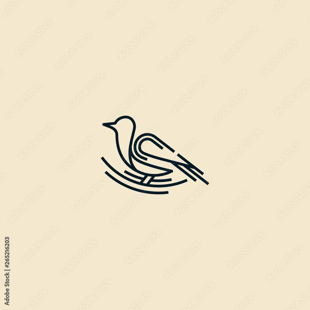 sparrow bird logo modern graphic design illustration custom logo design vector sparrow bird logo modern graphic design illustration custom logo design vector