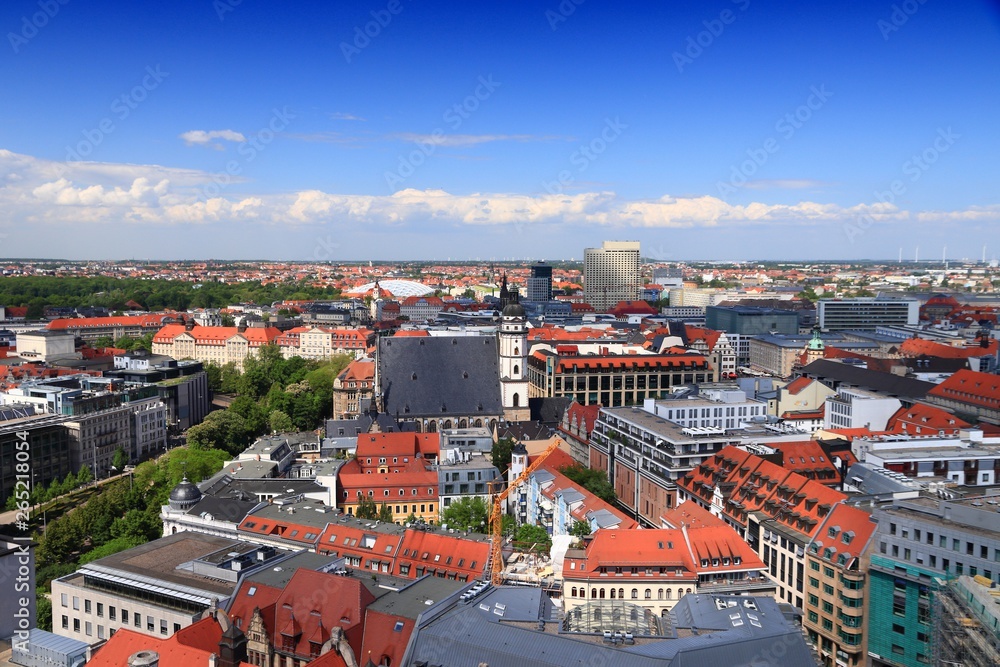Naklejka premium Leipzig city, Germany