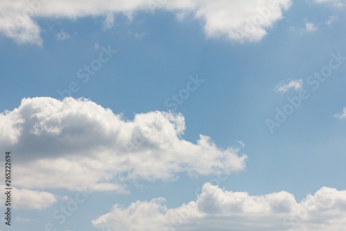 Sky heaven with day blue color for background,  meteorology.