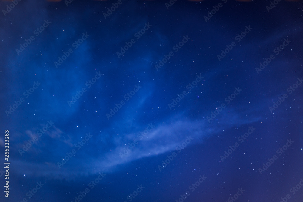 Fototapeta premium blue sky with stars abstract background space