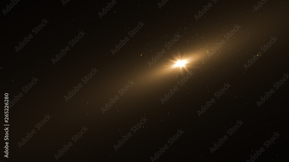 Lens flare light over black background. Lens flare light over black background.
