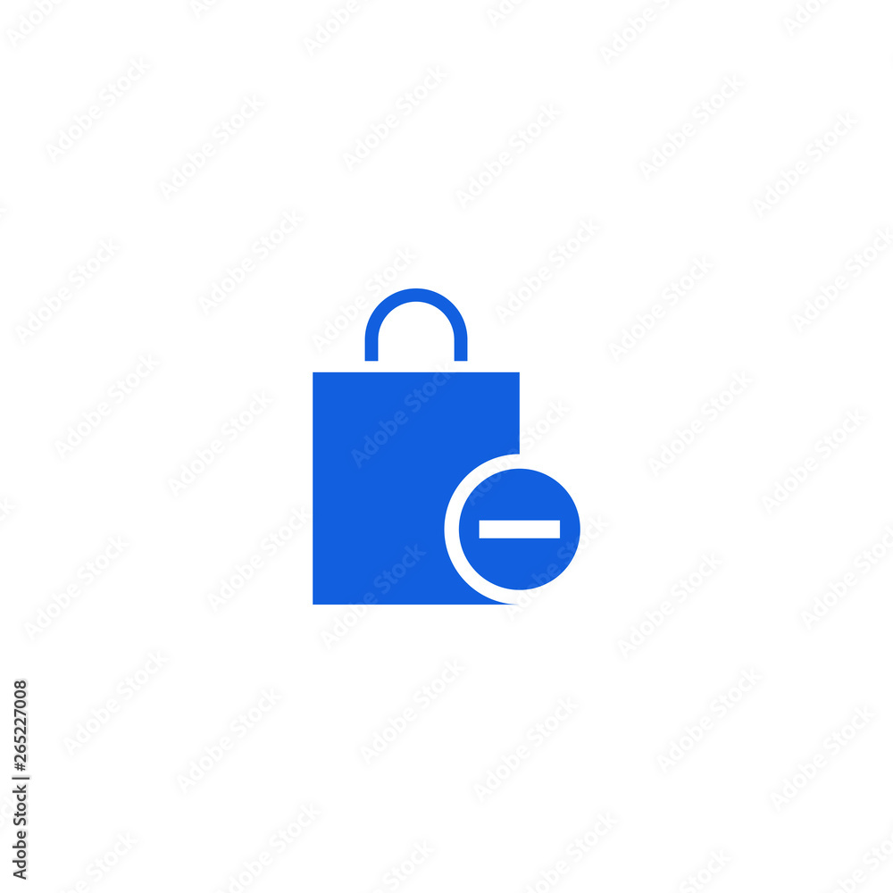 Unique Modern Shopping bag Icon Logo Design Template electronic commerce store shopping business internet company with high end look Unique Modern Shopping bag Icon Logo Design Template electronic commerce store shopping business internet company with high end look