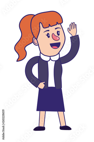 Businesswoman banking financial planning