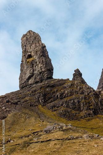 Rock formations on the Isle of Skye