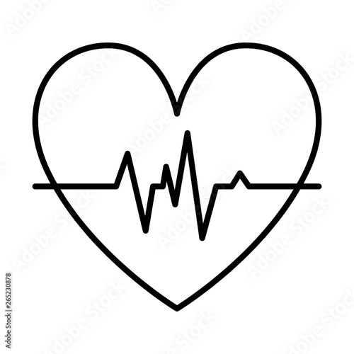 heart cardio isolated icon