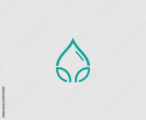 Water drop logo