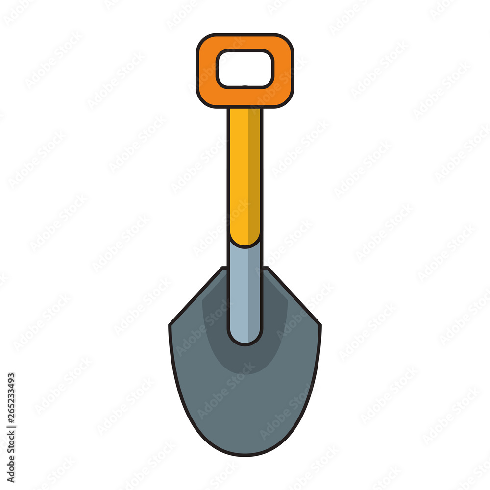 Shovel construction tool