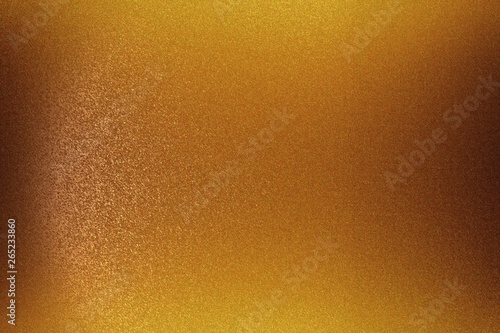 Brushed bronze metal wall, abstract texture background