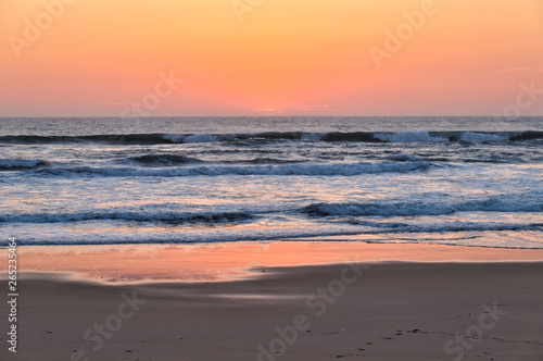 Wallpaper Mural Beautiful Sunset in Areias Brancas beach in Lourinha, Portugal Torontodigital.ca