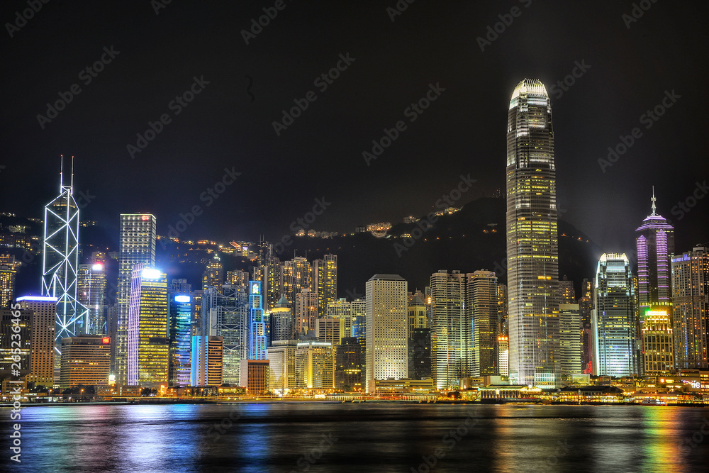 cityscape of hong kong
