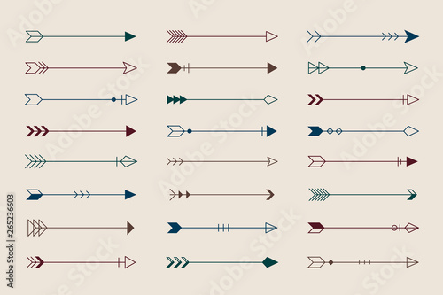Arrow patterned background