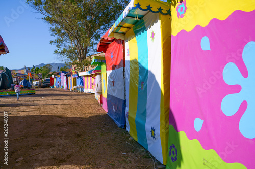 Todas las tiendas del festival est  n cerradas en el pueblo m  gico de Mascota Jalisco.