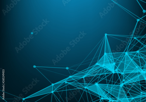 Abstract background with tr...