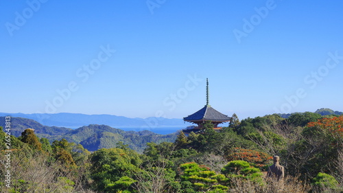 Wallpaper Mural 高知市五台山から竹林寺を望む１ Torontodigital.ca