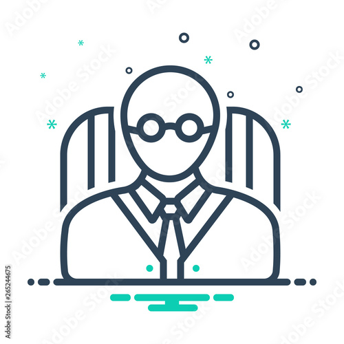 Mix line icon for principal 