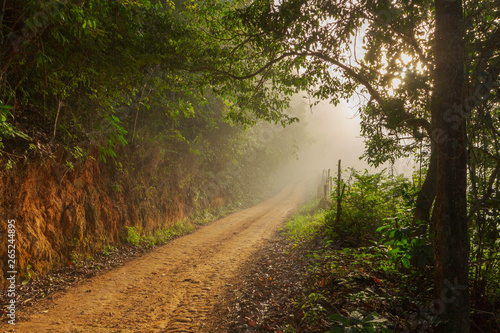 Estrada rural brasileira