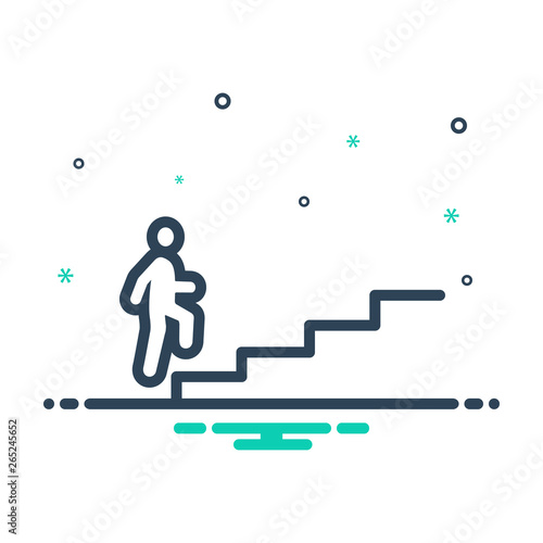 Mix line icon for beginner  starter  