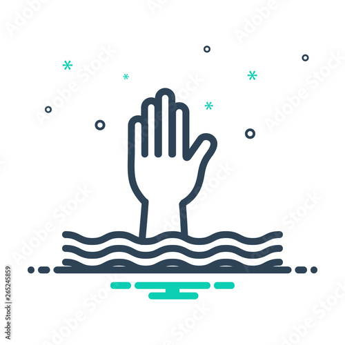Mix line icon for need requirement  