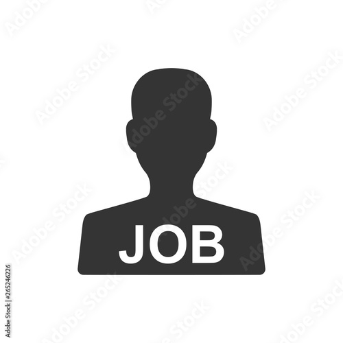 Job candidate icon