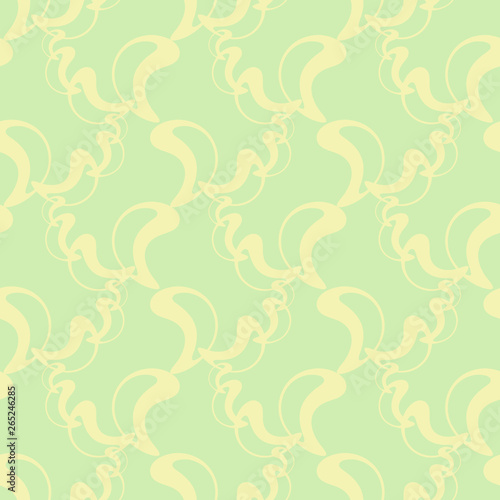 Abstract vector elements on pale pattern. Vintage seamless design for fabric, web, wallpaper, wrapping paper etc.