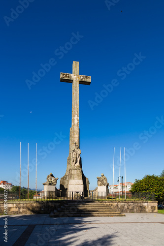 Pontevedra, Spain. Cross of the Fallen (Cruz de los Caidos) photo