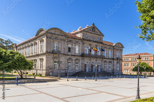 Pontevedra, Spain. Provincial Council Building (Pazo de la Diputacion Provincial)