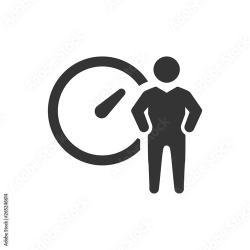 Business time planning icon