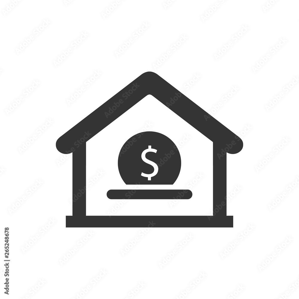 Bank deposit icon Bank deposit icon